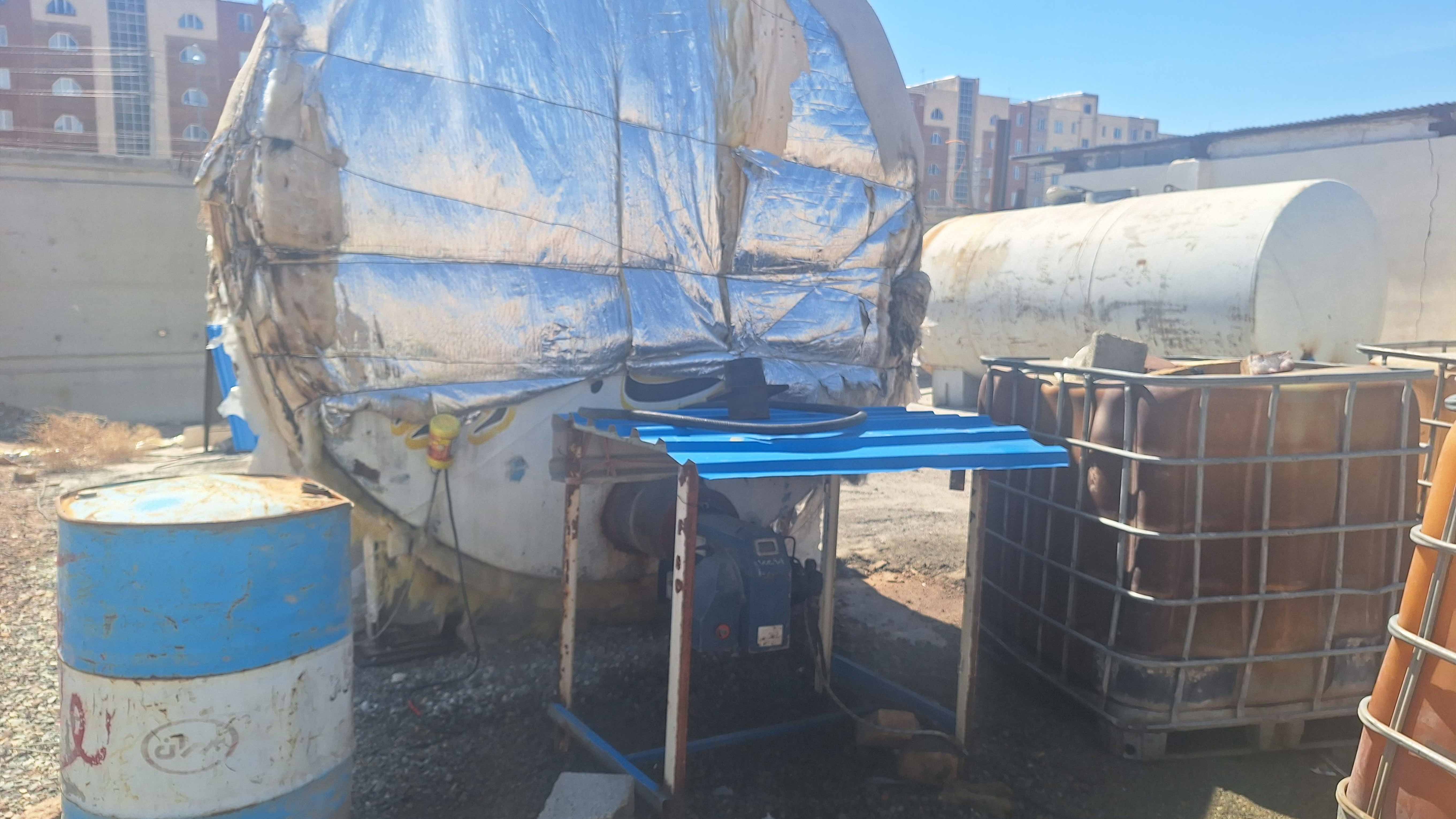بنای تاسیسات استخر - 1