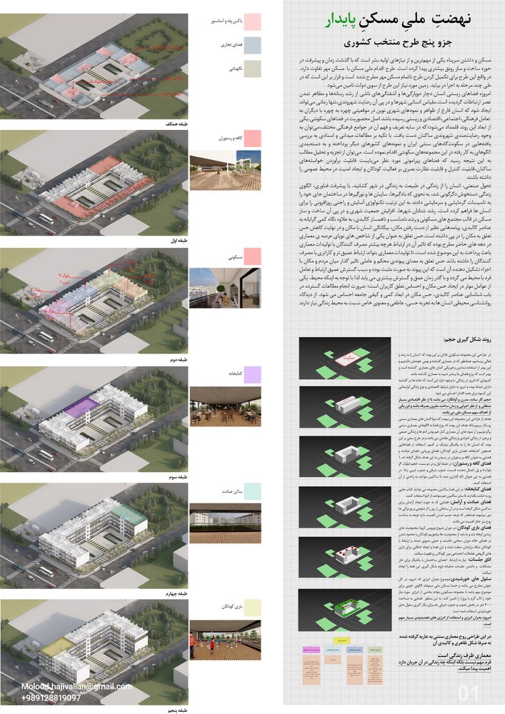 بنای پروژه نهضت ملی مسکن پایدار - 1